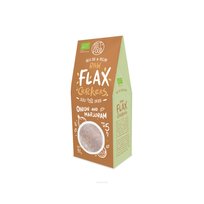 Flax Crackers z Cebulą i Majerankiem 90 g Bio Diet Food