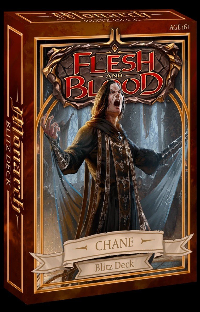 Flesh & Blood TCG: Monarch Blitz Decks Chane, gra karciana