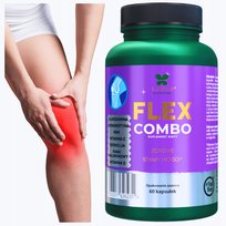 Flex Combo, Tabletki Na Stawy Ścięgna I Kości Kolagen, Suplement diety, 60 kaps. Lanco Nutritions