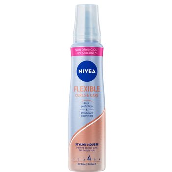 Flexible Curls & Care, Pianka do stylizacji włosów kręconych, 150 ml - Nivea