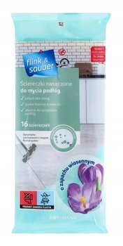 FLINK&SAUBER Ściereczki mokre do mycia podłóg o zapachu wiosennym 16 szt. - inna (Inny)