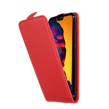 Flip Case Do Huawei P20 LITE 2018 / NOVA 3E Pokrowiec w PIEKŁA CZERWIEŃ Obudowa Etui Case Cover Ochronny Cadorabo - Cadorabo