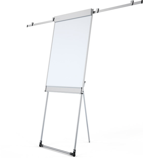 Zdjęcia - Tablica biurowa 2x3 Flipchart 70x100 cm magnetyczny suchościeralny biała tablica na trójnogu 