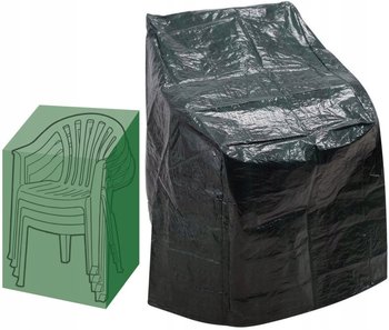 FLO POKROWIEC POLIETYLENOWY PLANDEKA NA KRZESŁA OGRODOWE 61x68x107cm 92100 - FLO