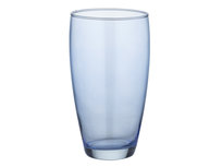 Florina, wazon przezroczysty niebieski h25 35700