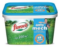 Florovit interwencyjny nawóz do trawników antymech wiadro 4kg