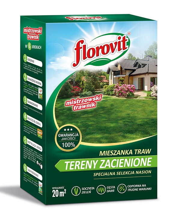 Florovit Mieszanka Traw Na Tereny Zacienione 0,5 Kg Inco - Florovit ...