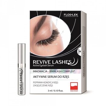 Flos Lek, Revive Lashes, serum stymulujące wzrost do rzęs, 3 ml - FLOS-LEK