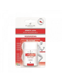 Floslek, Arnica Active Stick, Pielęgnujący sztyft rozgrzewający, 1 6g - Floslek