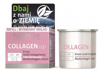 Floslek, Collagen Up, krem multi-kolagenowy na dzień i noc wkład, 50 ml - FLOS-LEK
