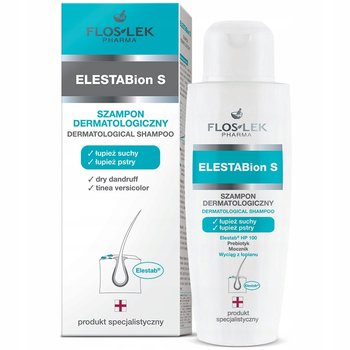 Floslek ELESTABion S, szampon dermatologiczny przeciwłupieżowy, 150 ml - FLOS-LEK