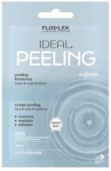 Floslek Ideal, Peeling Kremowy Oczyszczający, 2x4ml - Floslek