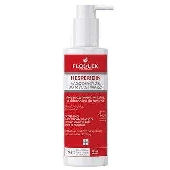 Floslek Pharma Hesperidin, Łagodzący Żel Do Mycia Twarzy, Skóra Naczynkowa, Wrażliwa Ze Skłonnością Do Rumienia, 175ml - Floslek