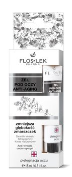 Floslek, Pielęgnacja oczu, żel pod oczy zmniejszający głębokość zmarszczek, 15 ml - FLOS-LEK