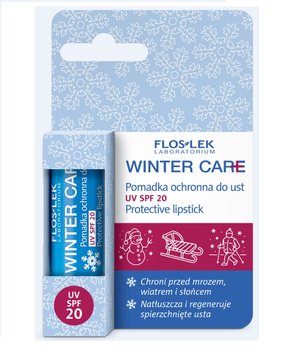 Floslek, Winter Care, pomadka ochronna do ust, SPF 20 - Floslek