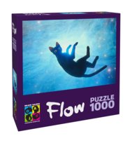 Flow Black Cat 1000el., puzzle, GRANNA