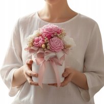 Flower Box Bukiet dzień kobiet dla żony mamy babci dziewczyny rodziców 18