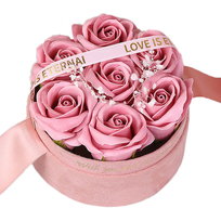 Flower box Pudełko Kwiaty Mydlane Róże