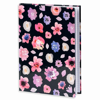 Flower Power, Notes w kratkę, A5, kwiaty, 96 kartek - Paperdot