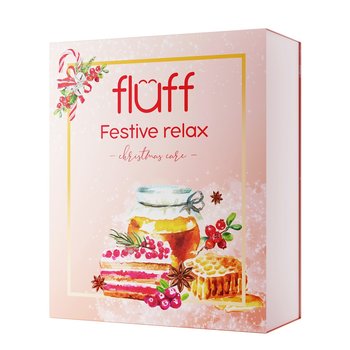 Fluff, Festive Relax, Zestaw kosmetyków do pielęgnacji, 2 szt. - Fluff
