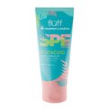 Fluff, Krem z filtrem do twarzy i ciała, SPF50, Pistacja, 100 ml - Fluff