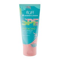 Fluff, Krem z filtrem do twarzy i ciała, SPF50, Pistacja, 100 ml
