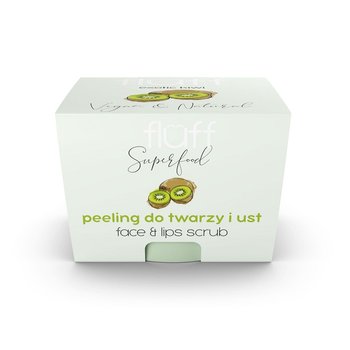 Fluff, peeling do twarzy i ust, kiwi, 80 g - Fluff