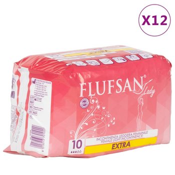 Flufsan Wkładki urologiczne dla kobiet, 120 szt. - VidaXL