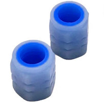 Fluorescencyjne nakrętki na wentyle samochodowe 2 sztuki niebieskie RW25C