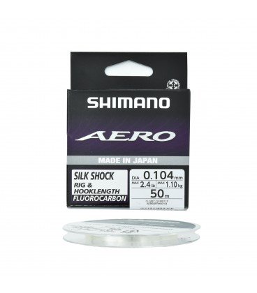 Фото - Волосінь і шнури Shimano Fluorocarbon Aero Slick Shock 50m 0,10 mm 