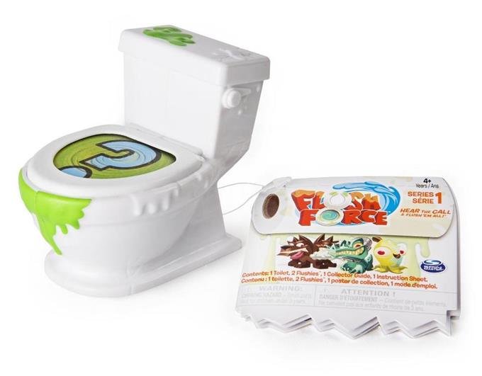 Flush Force, Toaleta z figurkami