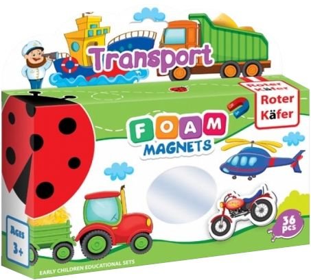 Foam Magnets: Transport (edycja mi gra planszowa Rebel