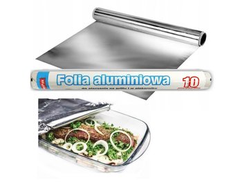 Folia Aluminiowa Spożywcza 10M Mocna Do Żywności - PrzydaSie.pl