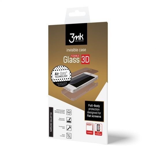 Folia ceramiczna 3MK Flexible Glass 3D do Apple iPhone 7/8