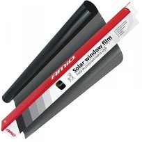 Folia do przyciemniania szyb i okien AMiO, super dark black, 95% przyciemnienia, 75x300cm