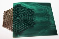 Folia 'Green  Film'- indykator pola magnetycznego [Wymiar folii: A7 (8x10 cm)]