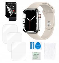 Folia hydrożelowa do APPLE Watch Series 7 45mm ochronna 3 sztuki