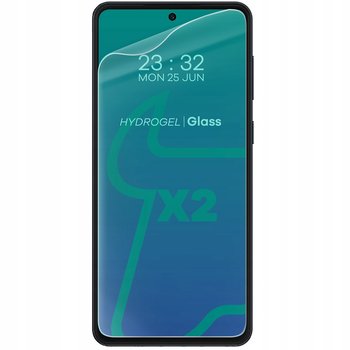 Folia hydrożelowa na ekran Bizon Glass Hydrogel Front do Galaxy M55 5G, 2 sztuki - Bizon