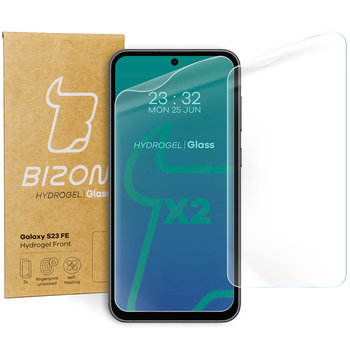 Folia hydrożelowa na ekran Bizon Glass Hydrogel Front do Galaxy S23 FE, 2 sztuki - Bizon