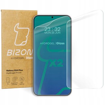 Folia Hydrożelowa Na Ekran Bizon Glass Hydrogel Front Do Galaxy S24 Plus, 2 Sztuki - Bizon