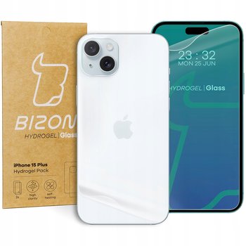 Folia Hydrożelowa Na Tył I Przód Bizon Glass Hydrogel Pack Do Iphone 15 Plus - Bizon