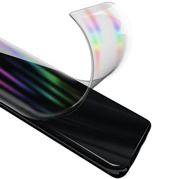 Folia hydrożelowa naklejka efekt tęczy AURORA na TYŁ do Motorola Moto G7 Plus - apgo hydrogel Rainbow Ray - apgo