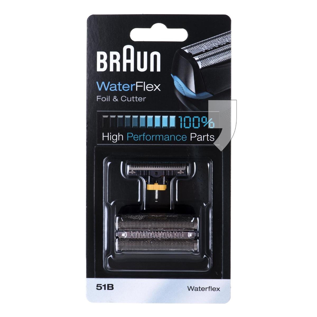 Folia i blok ostrzy do golarki BRAUN WaterFlex 51B