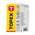 Folia malarska LDPE, 0.02mm, 4x5 m TOPEX 23B145 - GTX Poland