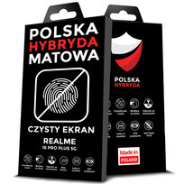 FOLIA MATOWA DO REALME 16 PRO PLUS 5G HYDROŻELOWA BRAK ODCISKÓW PALCÓW