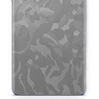 Folia naklejka skórka strukturalna na TYŁ do Amazon Kindle Fire HDX 7 -  Moro | Camo Srebrny - apgo SKINS