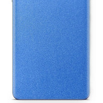Folia naklejka skórka strukturalna na TYŁ do Apple iPad mini (2021) -  Niebieski Pastel Matowy Chropowaty Baranek - apgo SKINS