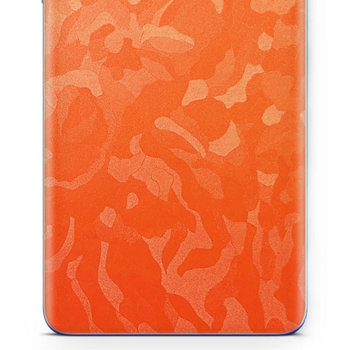 Folia naklejka skórka strukturalna na TYŁ do HTC Desire 728 Ultra -  Moro | Camo Pomarańczowy - apgo SKINS - apgo