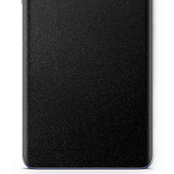 Folia naklejka skórka strukturalna na TYŁ do Huawei MatePad Paper -  Czarny Pastel Matowy Chropowaty Baranek - apgo SKINS - apgo