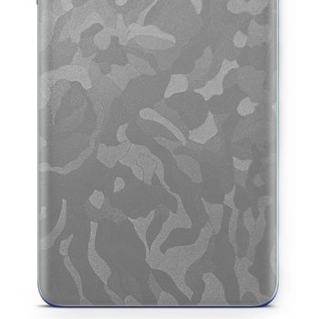 Folia naklejka skórka strukturalna na TYŁ do Huawei MatePad Paper -  Moro | Camo Srebrny - apgo SKINS - apgo